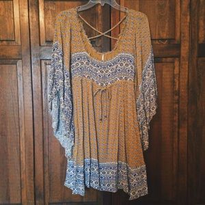 Free People Golden Belle dress ✨